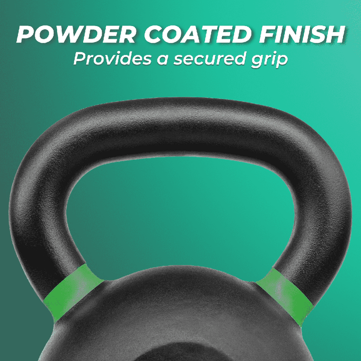 VERPEAK Cast Iron Kettlebell 16kg Yellow